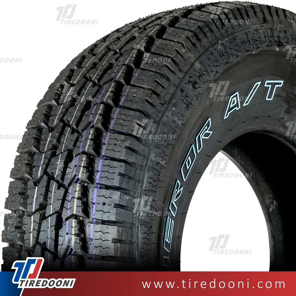لاستیک خودرو نانکنگ سایز 215/80R15  مدل گل AT5